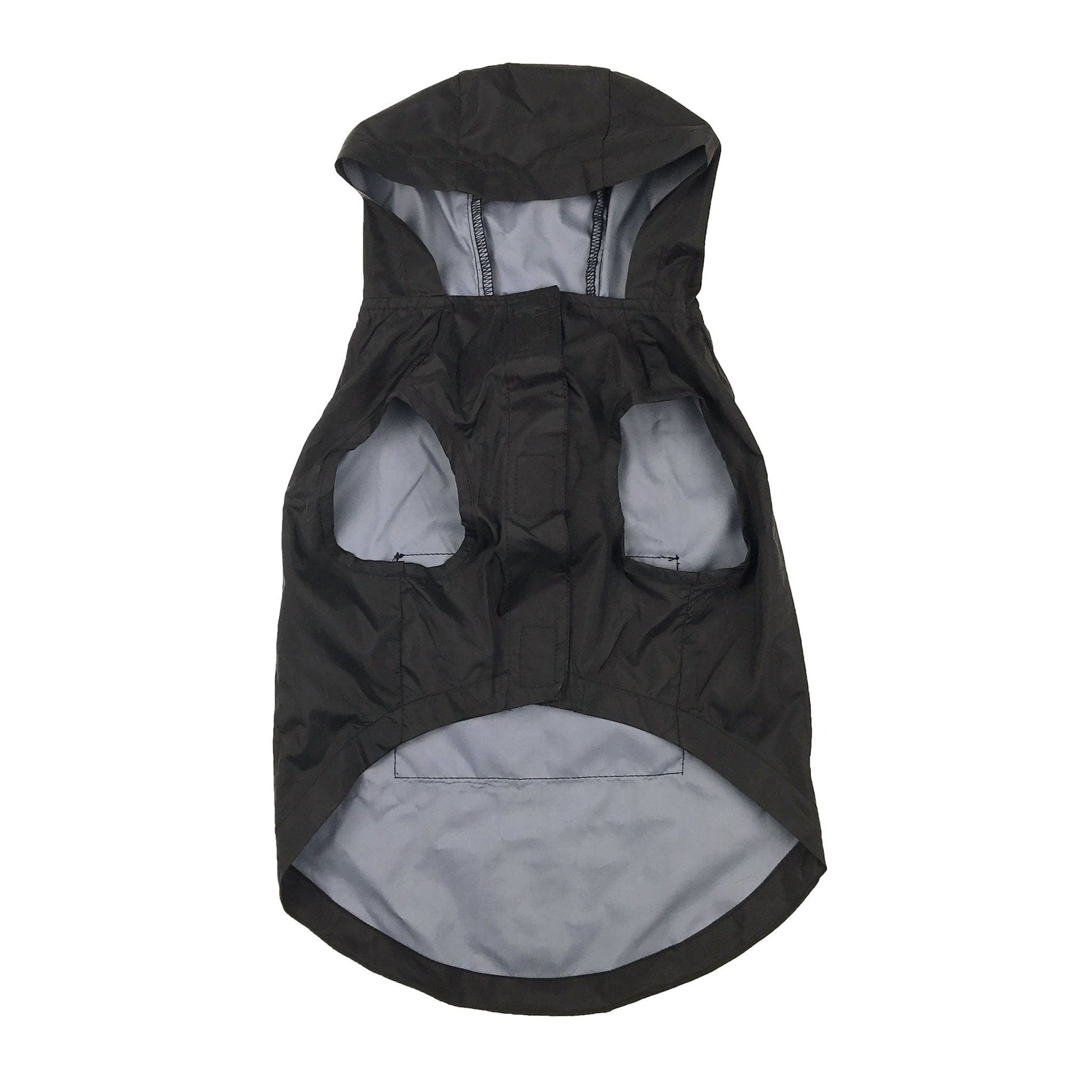 US Army Packable Dog Raincoat - Black - Daily Pet Supplies