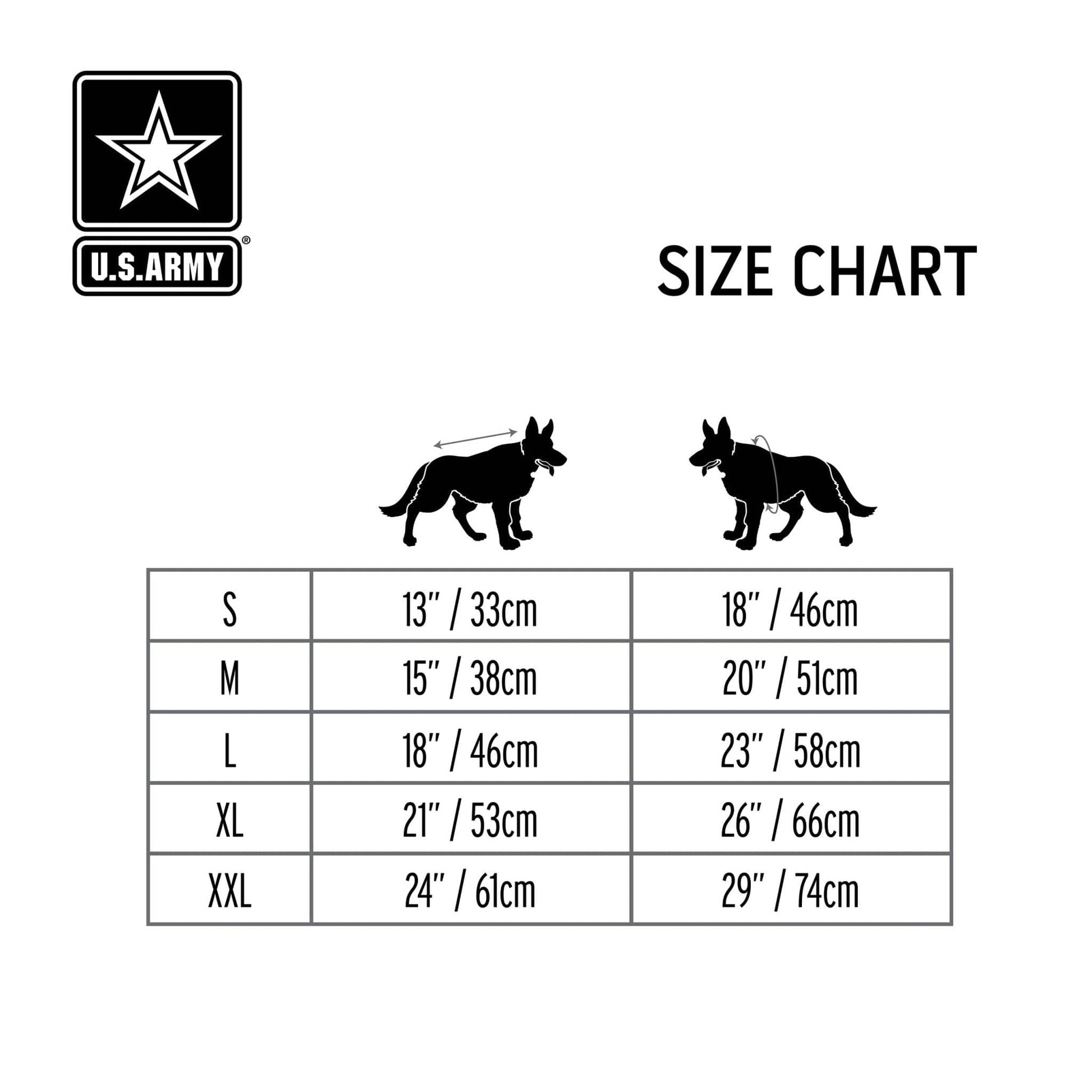 US Army Packable Dog Raincoat - Black - Daily Pet Supplies